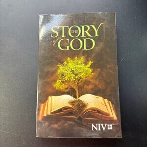 NIV The Story of God Bible Paperback Zondervan Christian Outreach Book